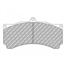 Ferodo DS 2500 brake pads front for AUDI Q7 3.0 TDI 03.06 - 05.10 caliper BREMBO
