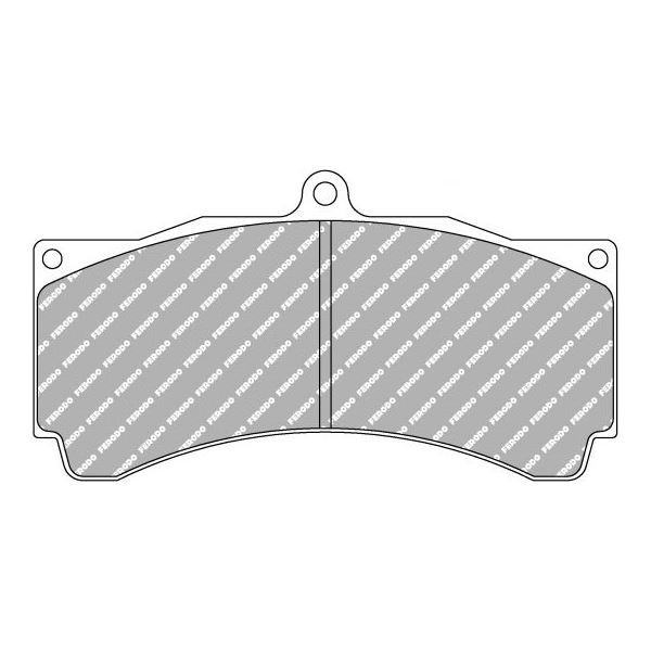Bremsbelag Ferodo DS2500 vor Porsche Panamera - F-CP4064H - FCP4064H - 3661768448717