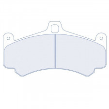 Plaquettes de Frein CL Brakes RC6 avant Porsche 997 GT3