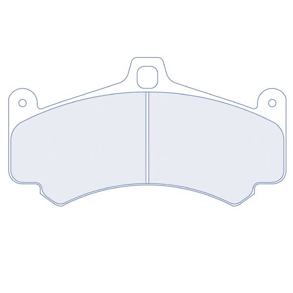 Padde Brake Carbon Lorraine RC6 Front Porsche 997 GT3 - CL-4126-RC6 - 4126 RC6 - 3661768450932