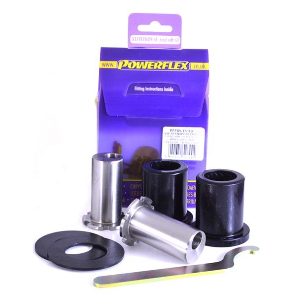 Silent Bloc POWERFLEX Sospensione Quadrilatero Anteriore Devant Volkswagen Transporter T5 (2 Pezzi) - PF-F851301G-2 - PFF85-1301G - 5055676526441
