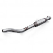 INOXCAR Stainless Steel Central Pipe Flame Guard 60mm Renault Mégane 2 RS 225