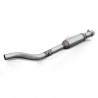 Tube Central INOXCAR Inox Pare-Flamme 60mm RENAULT Megane 2 RS 225