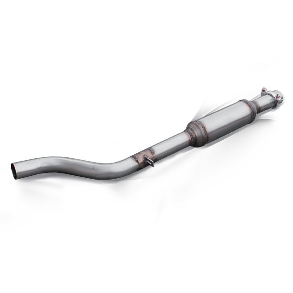 Zentralrohr INOXCAR Edelstahl Flammschutz 60mm RENAULT Megane 2 RS 225 - IC-TCSMEG01 - TCSMEG.01 - 3661768455906