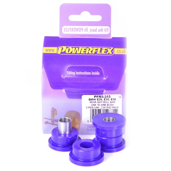 Powerflex Bushing Rear Anti-Roll Bar Link to Arm Bush BMW E30 (2 Pieces) - PF-R5315-2 - PFR5-315 - 5055676528711