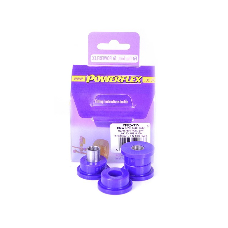 Silent Bloc POWERFLEX Arrière Anti-Roulis Bras BMW E30 (2 Pièces) - PF-R5315-2 - PFR5-315 - 5055676528711