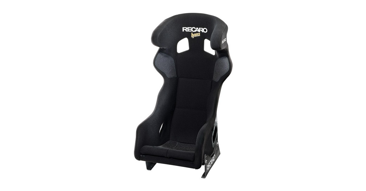 RECARO Pro Racer SPG HANS XL - Velours Perlon Noir
