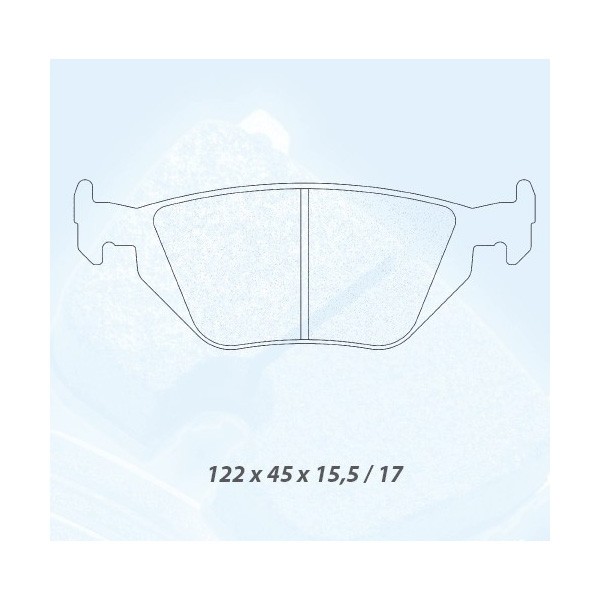 Pastiglie freno CL BRAKES RC5+ Posteriore M3 E30 Carbon Lorraine - CL-4032-RC5+ - 4032T15 RC5+ - 3661768461501