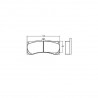 Brake Pads  PFC 7770 13 18mm Brembo / Wilwood Performance Friction