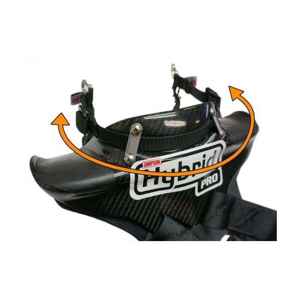 HYBRID-System SIMPSON PRO SLIDE LITE FIA Clips Hans - SI-HYBRID-PL.S - AF013SML