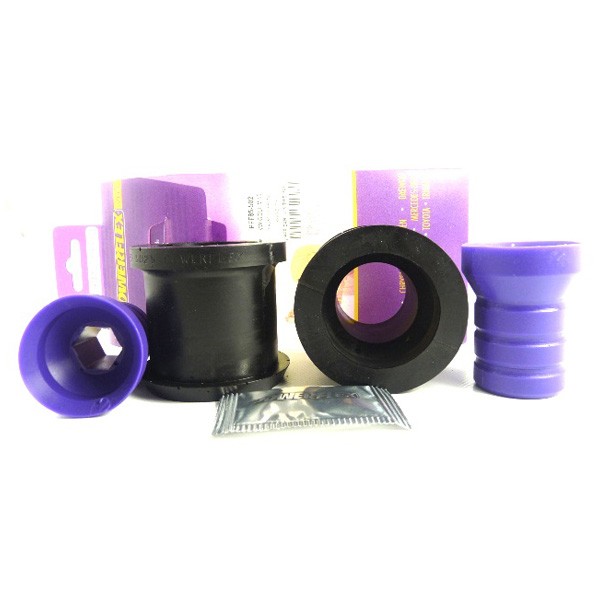 Powerflex Bushings Front Wishbone Rear Bush Caster Offset Volkswagen Golf 5 (2 Pieces) - PF-F85502G-2 - PFF85-502G - 5055676529954