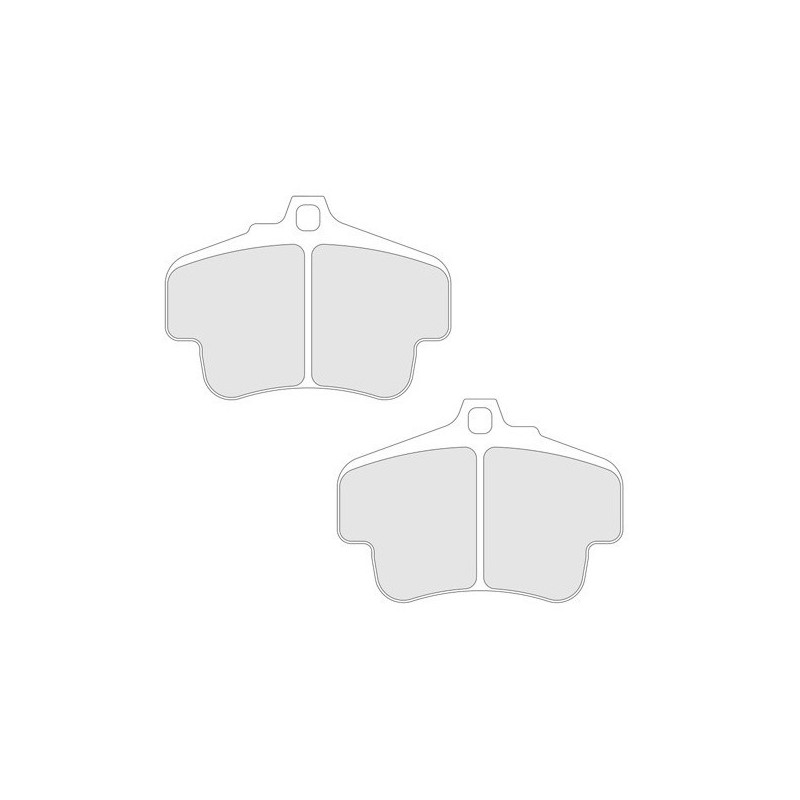 Plaquettes de Frein CL Brakes RC8-R avant PORSCHE 997 Carrera 2 / 4 - CL-4050-RC8R - 4050T18,5 RC8R - 3661768466582
