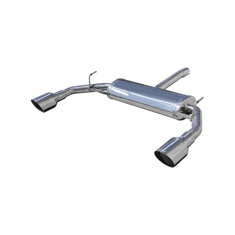 Endschalldämpfer Doppelendrohr Durchmesser 102mm INOXCAR Alfa Romeo Giulietta 1.4T Nach 2010 - IC-TWAL13102 - TWAL.13.102 - 3661768466353