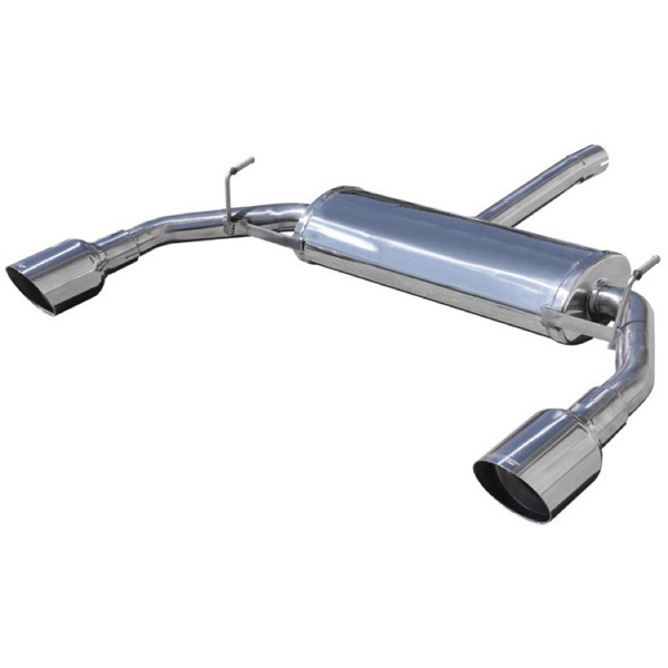 Endschalldämpfer Doppelendrohr Durchmesser 102mm INOXCAR Alfa Romeo Giulietta 1.4T Nach 2010 - IC-TWAL13102 - TWAL.13.102 - 3661768466353