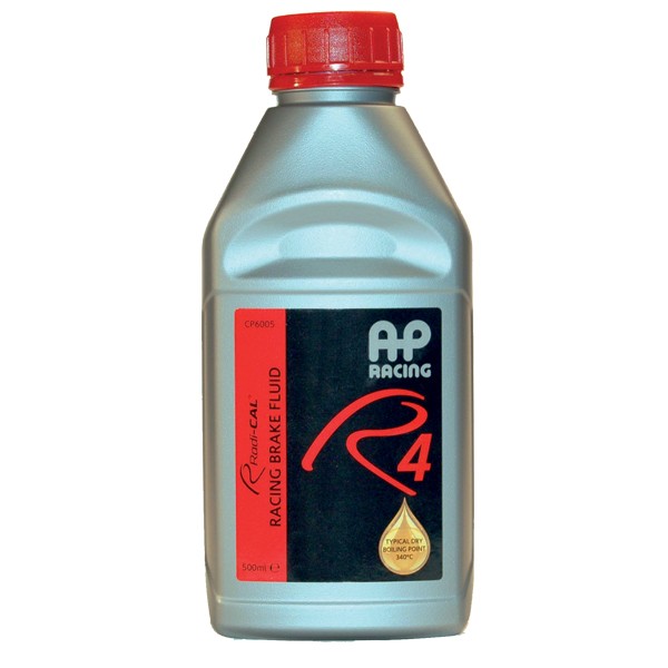 AP Racing R4 Brake Fluid 500ml 204°C - 340°C - AP-6005-20 - CP6005-20 - 3661768468388