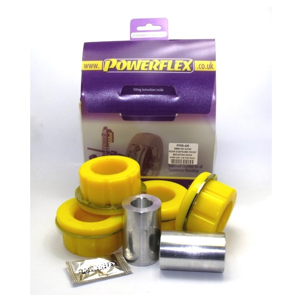 Powerflex Bushings Rear Diff Front Mounting Bush BMW E90/1/2/3 2005-2013 (2 Pieces) - PF-R5420-2 - PFR5-420 - 5055676512130