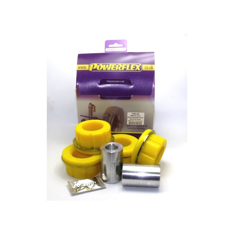 Silent Blocs POWERFLEX Avant Différentiel Arrière BMW E90/1/2/3 2005-2013 (2 Pièces) - PF-R5420-2 - PFR5-420 - 5055676512130