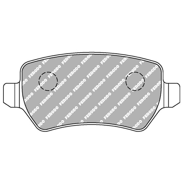 Plastiglie di Freno Ferodo DS25 Posteriore OPEL/CHEVROLET/KIA - F-CP1521H - FCP1521H - 3661768468609