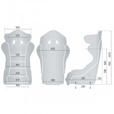 Sparco ADV SCX H Carbon Seat FIA 8862-2009