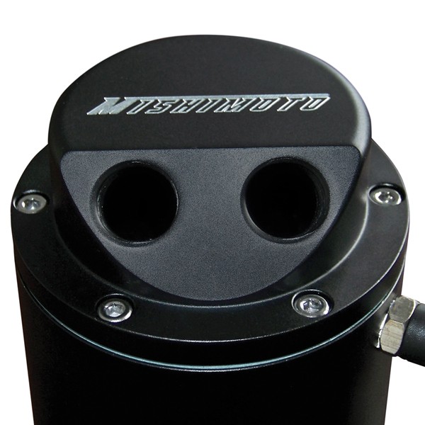 Mishimoto Black Large Oil Catch Tank - MM-OCC-RB - MMOCC-RB - 3661768467435