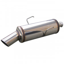 Terminale Scarico Inox Inoxcar Citroën Saxo 1.6 16v Dopo 1999 1x90mm Rally
