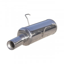 Auspuff Terminal Inox Inoxcar Peugeot 106 1.6 16v / Rallye 80mm