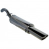 Terminal Echappement inox Inoxcar Golf 3 1.9 TDi 110 Avant 1998 1x80mm