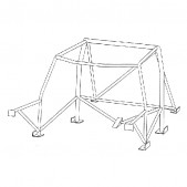 Arceau Sparco Renault Clio 1.8 16V/2.0 16V 1991-1998 - GT2i