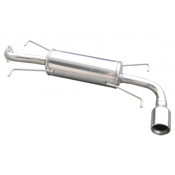 Inoxcar Stainless Rear Exhaust Subaru 2.5 WRX 265ch After 2008 1x102 - IC-SUIM30102 - SUIM.30.102 - 3661768472965