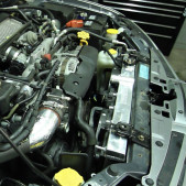 Wasserkühler Alu Mishimoto Subaru Impreza WRX-STI 2001 bis 2007