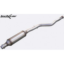 Inoxcar Stainless Steel Central Pipe with Muffler Peugeot 106 1.6 16V Before 2000