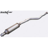 Intermédiaire avec silencieux Inoxcar Peugeot 106 1.6 16V Avant 2000