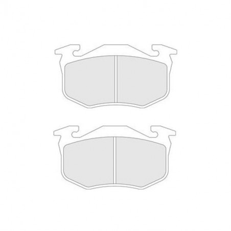 Plaquettes de frein CL Brakes RC6 arrière Peugeot 106/205/206/Citroën Saxo/ Renault Clio 11mm