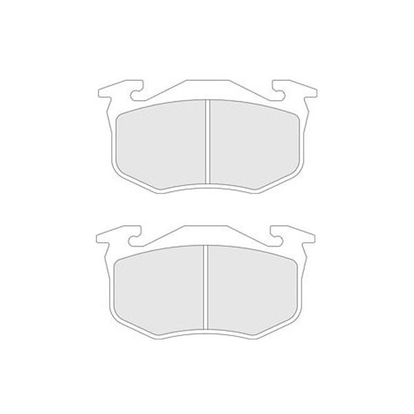 Plaquettes de Frein Carbone Lorraine RC6 Arrière Peugeot 206 RC 11mm - CL-4034-RC6 - 4034T11 RC6 - 3661768201992