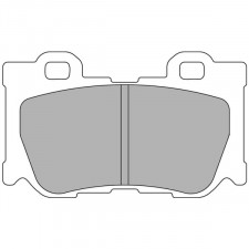 Pastiglie freno Ferodo DS2500 Posteriore Nissan 370Z/Infiniti FX