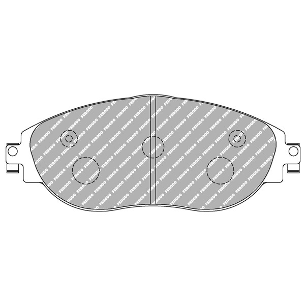 Bremsbeläge Ferodo DS2500 Avant Volkswagen Audi Gruppe - F-CP4425H - FCP4425H - 3661768475126