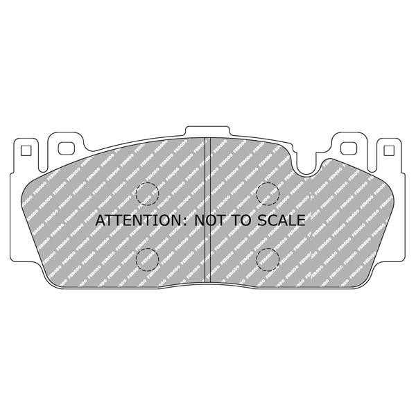 Plaquettes de Frein Ferodo DS2500 BMW M5 F10 Avant - F-CP4712H - FCP4712H - 3661768475423