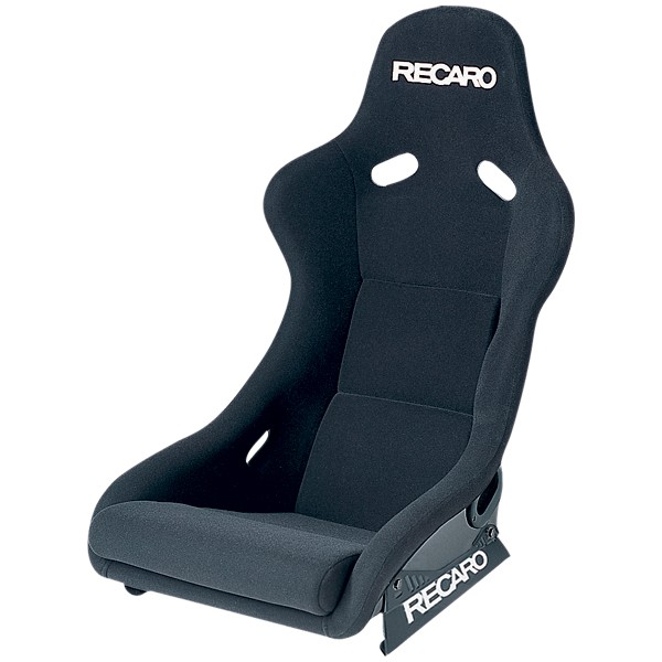 Siège RECARO Pole Position FIA Velours Noir - REC-070-98-0184 - 070.98.0184 - 3661768825501