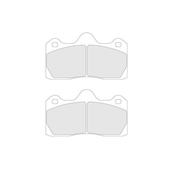 Bremsbeläge Carbon Lorraine Peugeot 206 RCC RC8R - CL-5031W50T16RCR - 5031W50T16 RC8R - 3661768476123