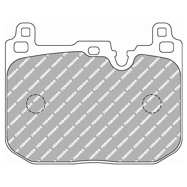Pastiglie freno Ferodo DS1.11 Anteriore BMW - F-CP4611H - FCP4611H - 3661768476406