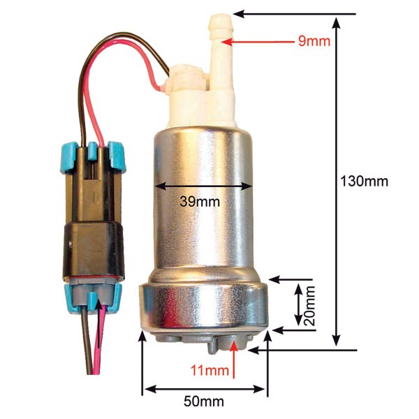 Kit Pompa Immersa WALBRO Mini 3b: 420L/ora Massimo 8.3b: 516L/ora - M-GST450K - GST450K - 3661768474044
