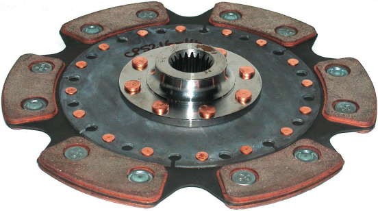 AP Racing Kupplungsscheibe Metall gesintert Amortisiert 240mm 6p 1x23-7.44 - AP-CP4216-7 - CP4216-7 - 3661768078204