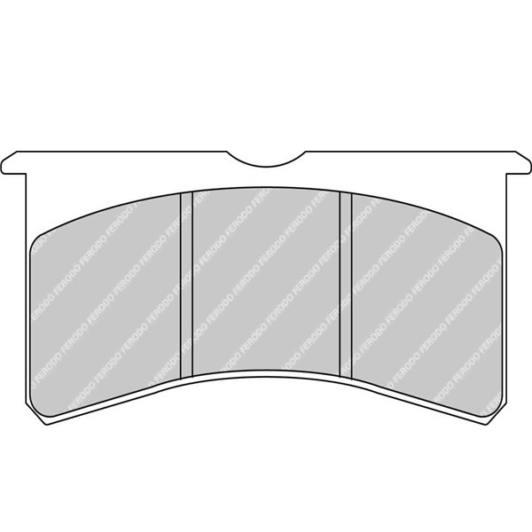 Plaquettes de Frein Ferodo DS3000 Etrier AP Racing CP8350 - F-RP3097W - FRP3097W - 3661768465400