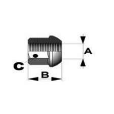 GT2i Race & Safety Nut 14x150mm Spherical Head 20mm