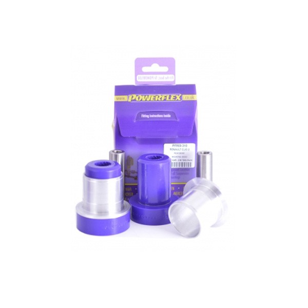 Powerflex Bushing Rear Wishbone Rear Bush Renault Clio 2 RS (2 Pieces) - PF-R60310-2 - PFR60-310 - 5055676526465