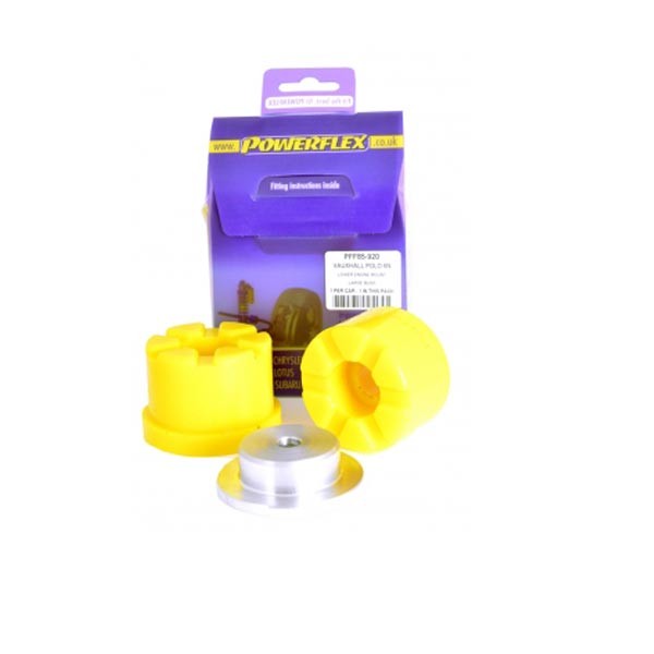 Powerflex Bushing Lower Engine Mount Insert large Volkswagen Polo 6N 1995-2002 (1 Piece) - PF-F85920 - PFF85-920 - 5055676525536