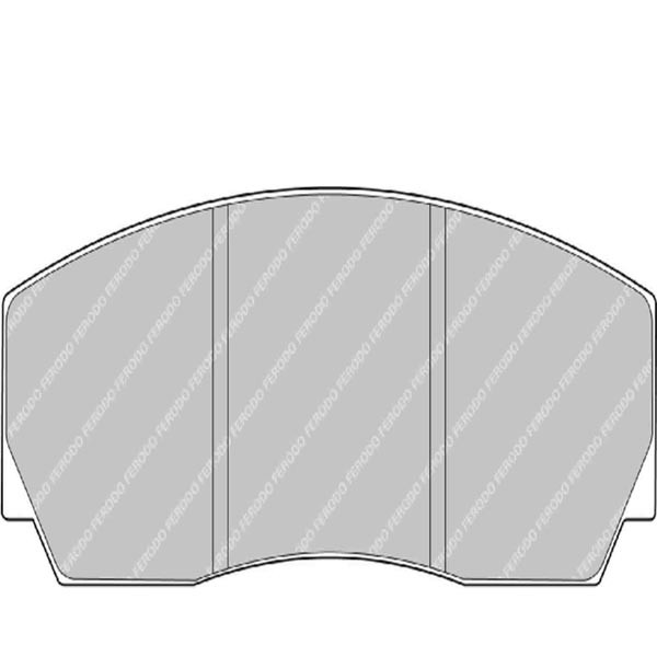 Brake Pads  Ferodo DS3000 Caliper AP Racing CP3215 Back Shape Oreca - F-RP216Z - FRP216Z - 3661768477038