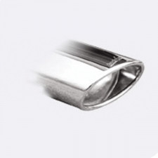 Scarico / Silenziatore Inoxcar Inox Volkswagen Golf 5 1.4 TSi Dopo 2006 Uscita 1x120x80 Obliquo