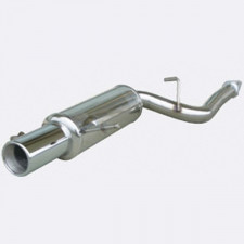 InoxCar Stainless Steel Rear Exhaust Subaru Impreza STi After 2002 265ch 1x102mm