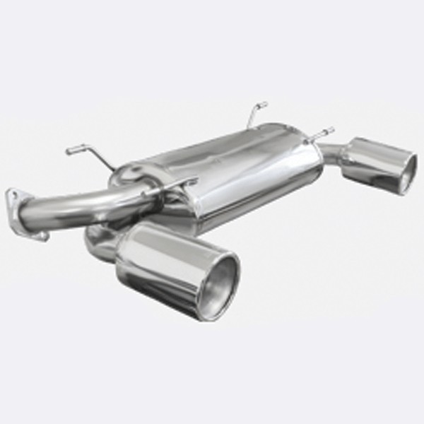Terminaux / Silencieux Inoxcar Inox Subaru BRZ 200ch Sortie 1x120mm - IC-SUBRZ01120M - SUBRZ.01.120M - 3661768378014